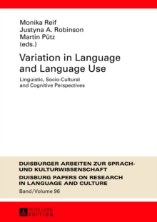 Image for Variation in Language and Language Use