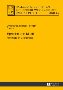 Image for Sprache Und Musik