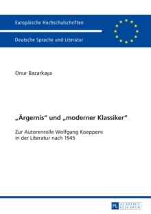 "argernis" Und "moderner Klassiker"
