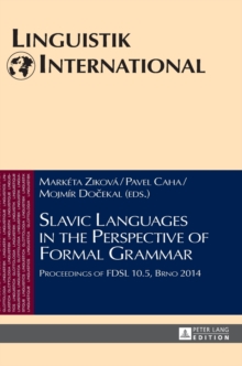 Image for Slavic Languages in the Perspective of Formal Grammar