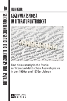 Image for Gegenwartsprosa im Literaturunterricht