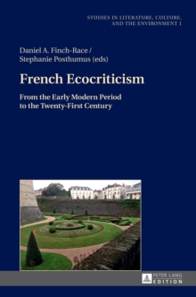 Image for French Ecocriticism