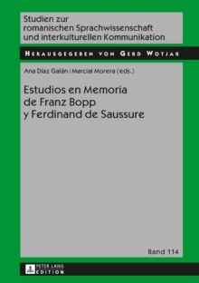 Image for Estudios en memoria de Franz Bopp y Ferdinand de Saussure