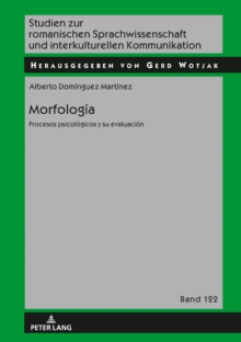 Image for Morfologia: Procesos Psicologicos y Evaluacion