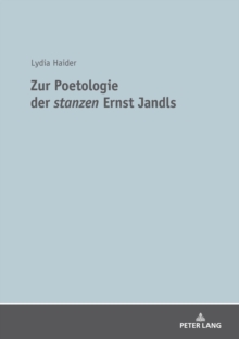 Image for Zur Poetologie Der "stanzen" Ernst Jandls