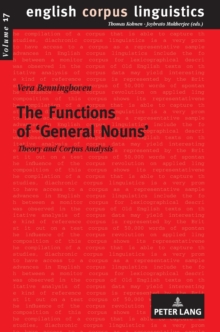 Functions of <General Nouns>