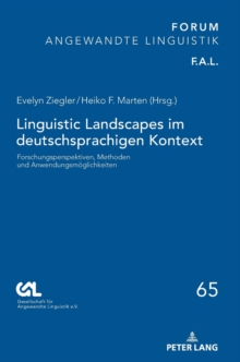 Image for Linguistic Landscapes im deutschsprachigen Kontext