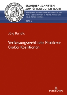 Image for Verfassungsrechtliche Probleme GroÃer Koalitionen