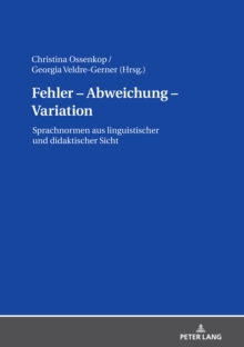 Fehler - Abweichung - Variation
