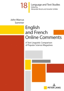 Image for English and French Online Comments: A Text Linguistic Comparison of Popular Science Magazines