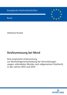 Image for Strafzumessung bei Mord