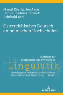 Image for Oesterreichisches Deutsch an polnischen Hochschulen