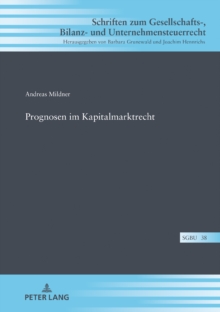 Prognosen Im Kapitalmarktrecht