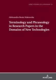 Image for Terminology and Phraseology in Research Papers in the Domains of New Technologies