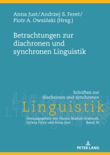 Image for Betrachtungen zur diachronen und synchronen Linguistik