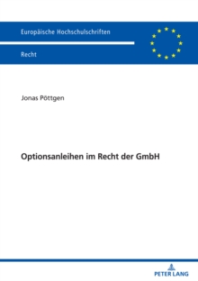 Image for Optionsanleihen im Recht der GmbH