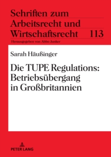 Image for Die TUPE Regulations : Betriebsuebergang in Gro?britannien