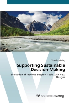Image for Supporting Sustainable Decision-Making