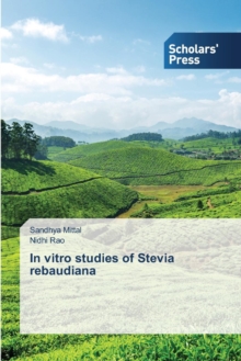 Image for In vitro studies of Stevia rebaudiana
