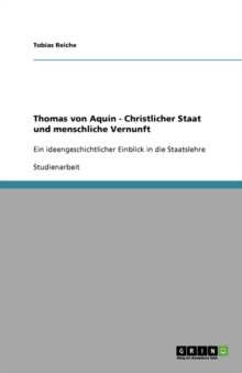 Image for Thomas von Aquin - Christlicher Staat und menschliche Vernunft