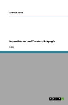 Image for Improtheater und Theaterpadagogik