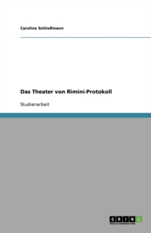 Image for Das Theater von Rimini-Protokoll