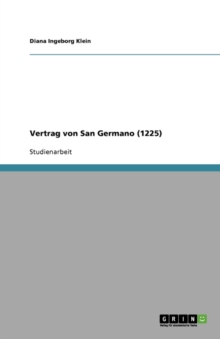 Image for Vertrag von San Germano (1225)