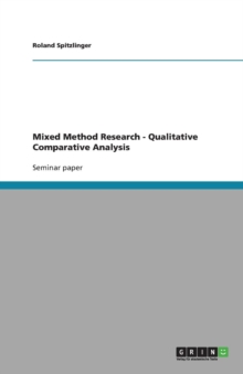 Image for Mixed Method Research - Qualitative Comparative Analysis