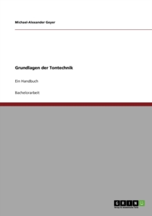 Image for Grundlagen der Tontechnik : Ein Handbuch