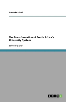 Image for The Transformation of South Africa's University System