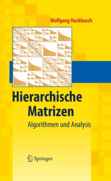Image for Hierarchische Matrizen: Algorithmen und Analysis