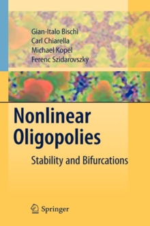 Image for Nonlinear Oligopolies