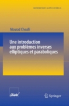 Image for Une introduction aux problemes inverses elliptiques et paraboliques