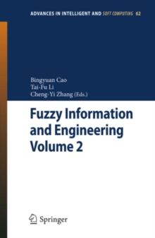 Image for Fuzzy Information and Engineering Volume 2