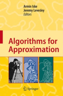 Image for Algorithms for Approximation