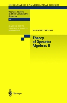 Image for Theory of Operator Algebras II
