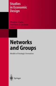 Image for Networks and groups  : models of strategic formation