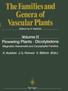 Image for Flowering plants, Dicotyledons  : Magnoliid, Hamamelid and Caryophyllid families