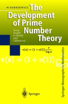 Image for The Development of Prime Number Theory