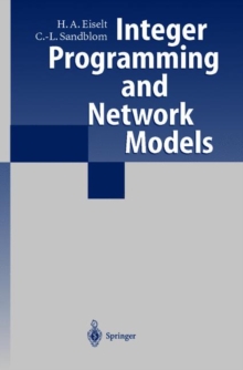 Image for Integer Programming and Network Models