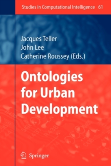 Image for Ontologies for Urban Development