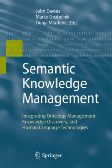 Image for Semantic Knowledge Management
