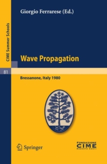Image for Wave Propagation: lectures given at the Centro internazionale matematico estivo (C.I.M.E.) held in Bressanone (Bolzano), Italy, June 8-17, 1980