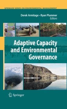 Image for Adaptive capacity and environmental governance