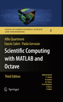 Image for Scientific computing with MATLAB and Octave.