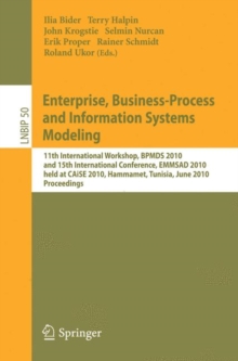 Image for Enterprise, Business-Process and Information Systems Modeling : 11th International Workshop, BPMDS 2010, and 15th International Conference, EMMSAD 2010, held at CAiSE 2010, Hammamet, Tunisia, June 7-8