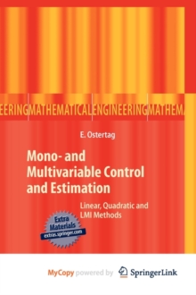 Image for Mono- and Multivariable Control and Estimation