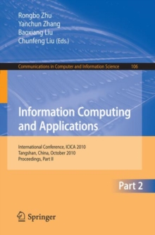 Image for Information Computing and Applications, Part II