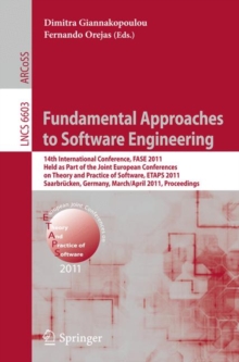 Image for Fundamental Approaches to Software Engineering