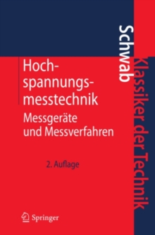 Image for Hochspannungsmesstechnik: Messgerate Und Messverfahren